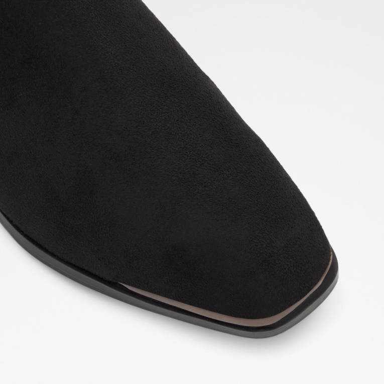 Botas Por Encima De La Rodilla Sevaunna De Tejido Negro De Moda De Aldo