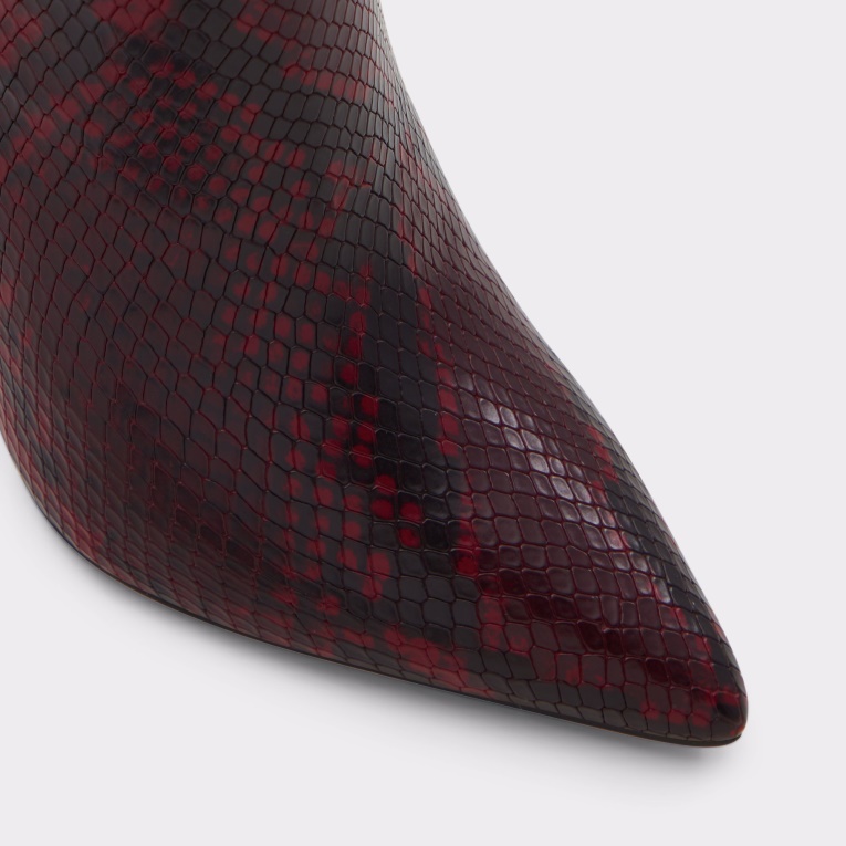 Rojo Aldo Moda Nueva Llegada Sheary Botín Tacón De Aguja