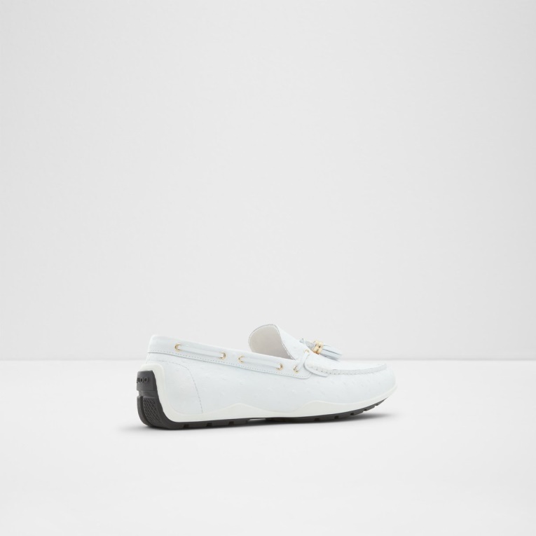 Zapato De Conducción Sheremo Blanco Moda Aldo
