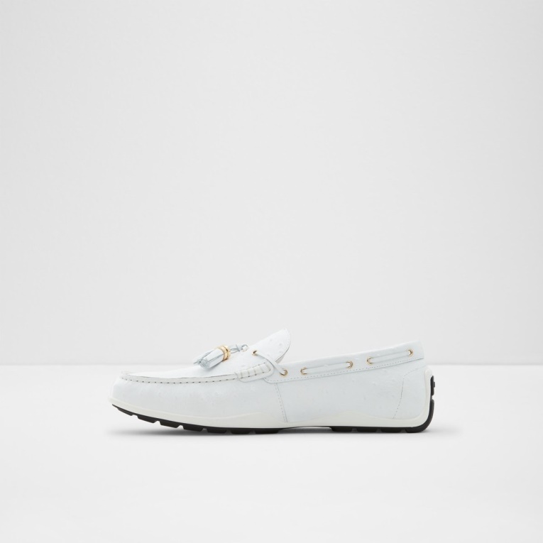 Zapato De Conducción Sheremo Blanco Moda Aldo