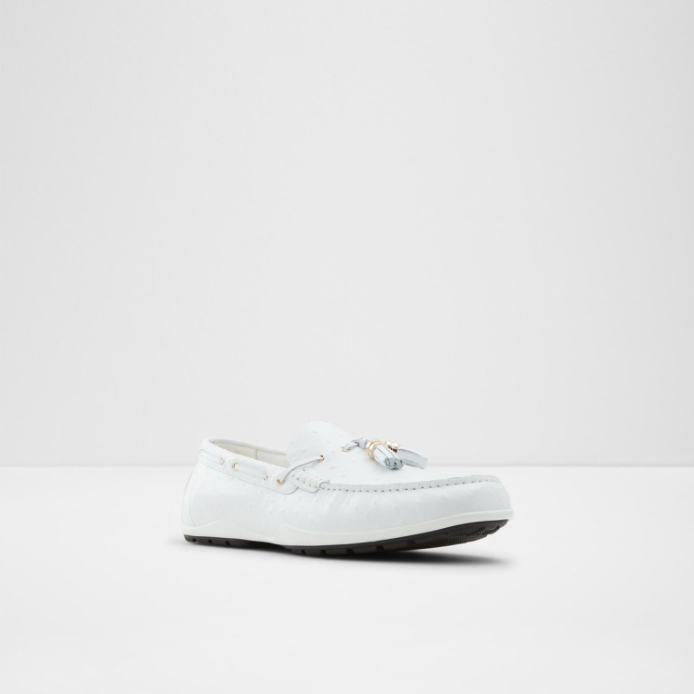 Zapato De Conducción Sheremo Blanco Moda Aldo