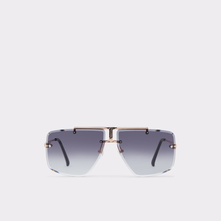 Negro-dorado Multi Silikatu Gafas De Sol Moda Aldo