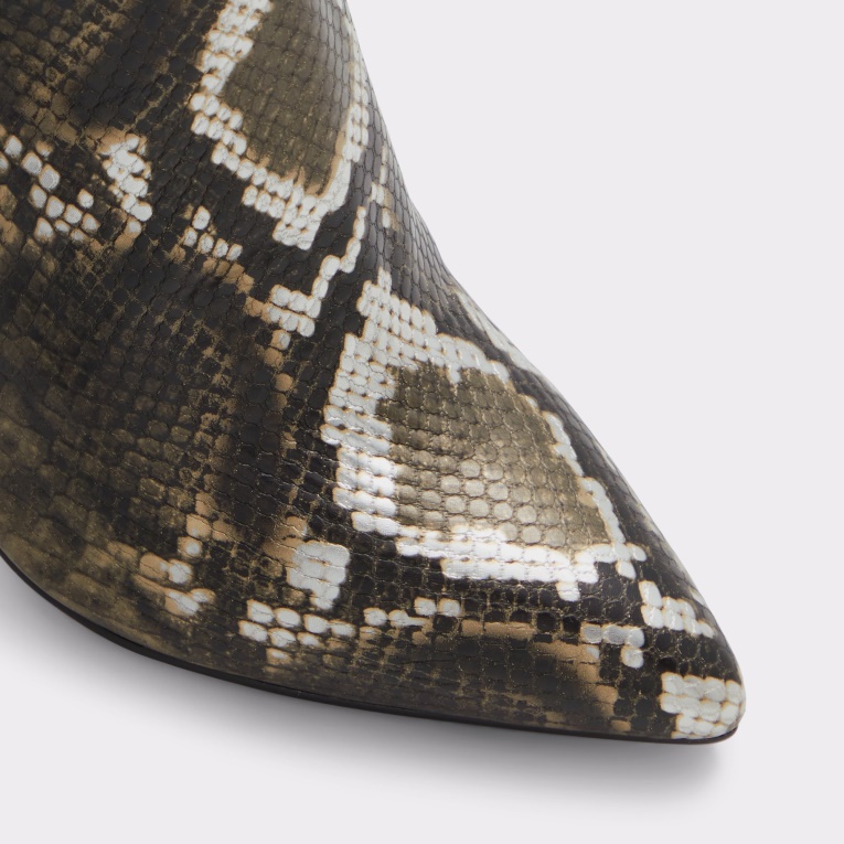 Aldo Moda Caqui Nueva Llegada Sophialaan Botas Hasta La Rodilla Tacón De Aguja