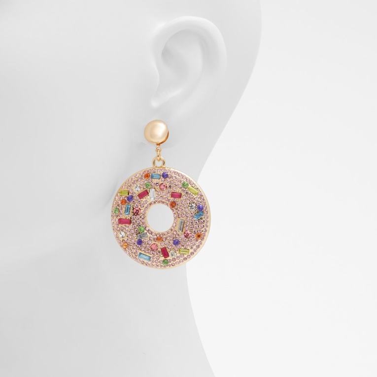Aretes Llamativos Last Chance Sprinkles De Aldo Rosa Claro Moda