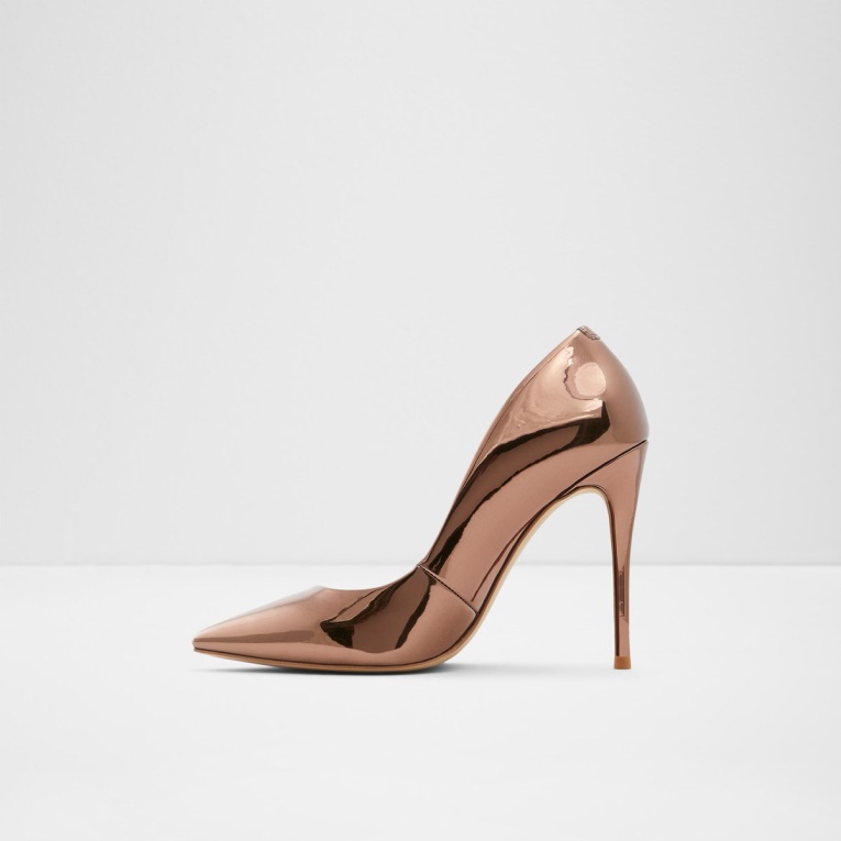 Stessy Pump Tacón De Aguja Moda Aldo Bronce