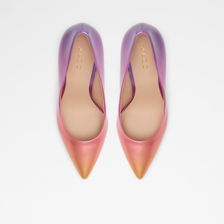 Stessy Moda Púrpura Satén Sintético Aldo