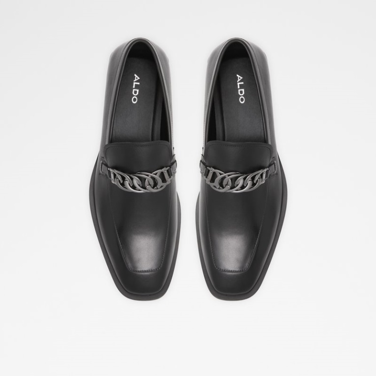 Suavo Aldo Moda Cuero Negro Liso