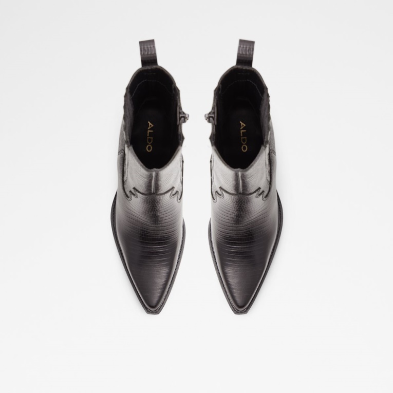 Botas Vaqueras De Talladega De Talladega Recién Llegadas Negras De Aldo De Moda