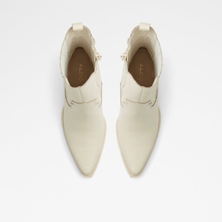 Moda Aldo Nueva Llegada Talladega Bota Vaquera Blanco