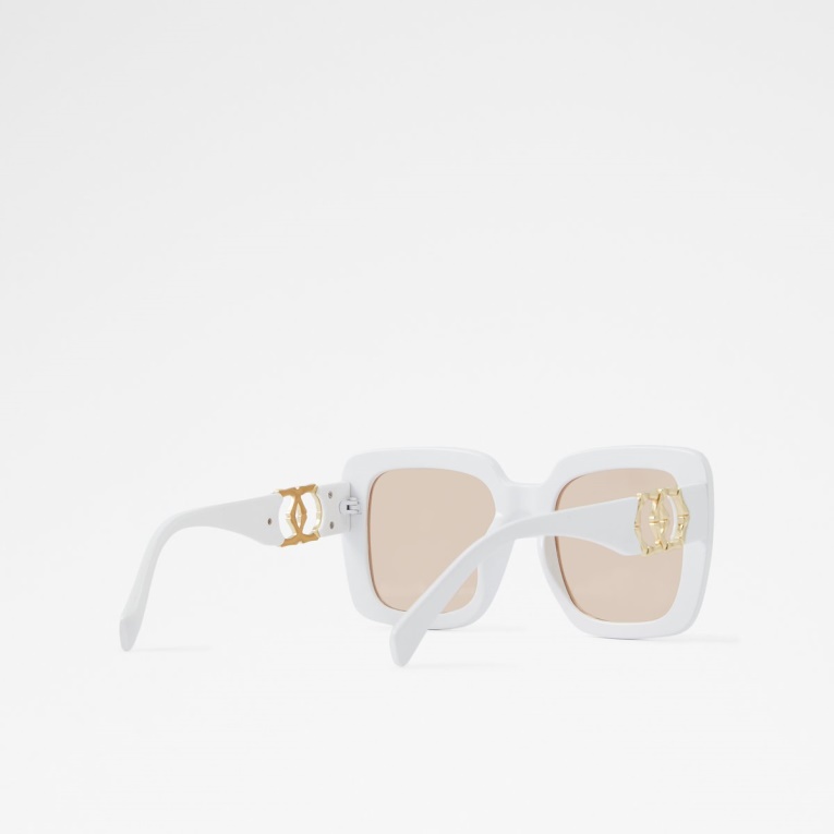 Moda Aldo Thalin Gafas De Sol Blanco