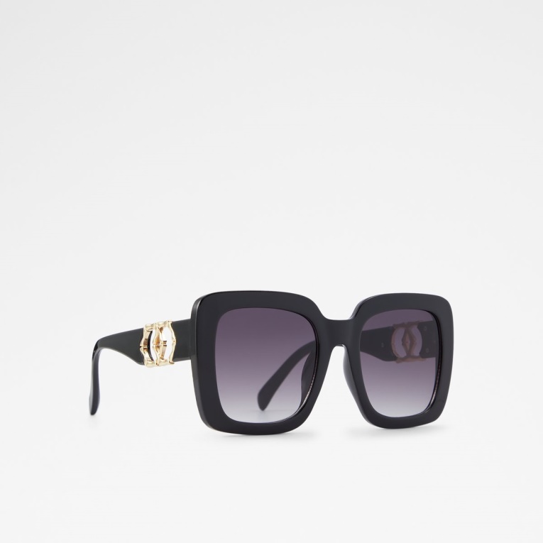 Anteojos De Sol Aldo Fashion Negro Dorado Multi Thalin