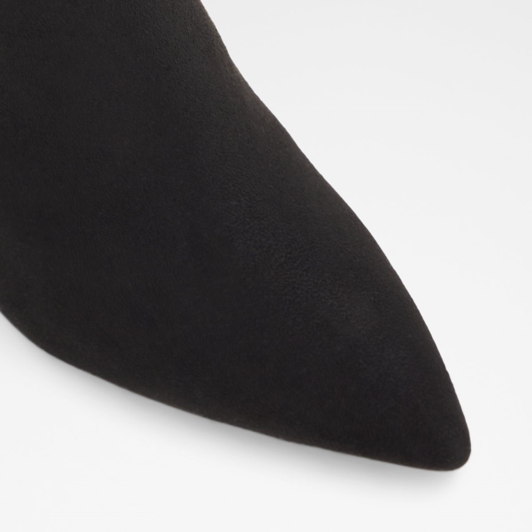 Aldo Thejan Botas Por Encima De La Rodilla Negro Textil Moda