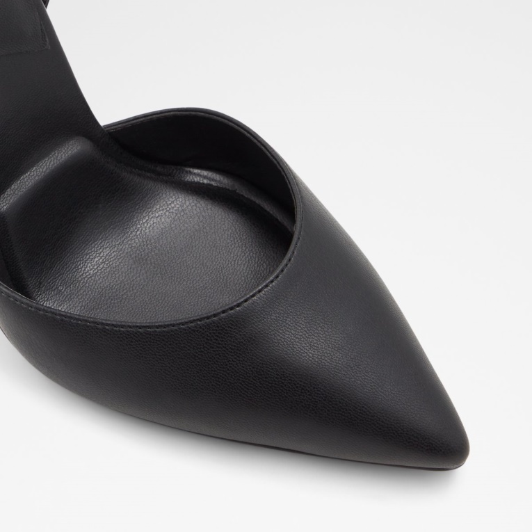 Zapato De Tacón Con Tiras Tilah Negro De Moda Aldo