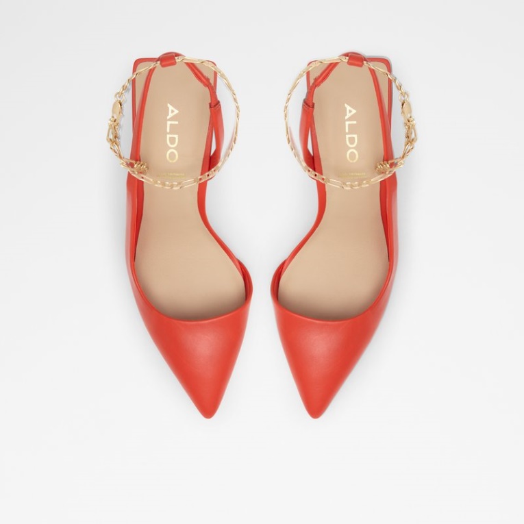 Moda Aldo Rojo Tirarithchain