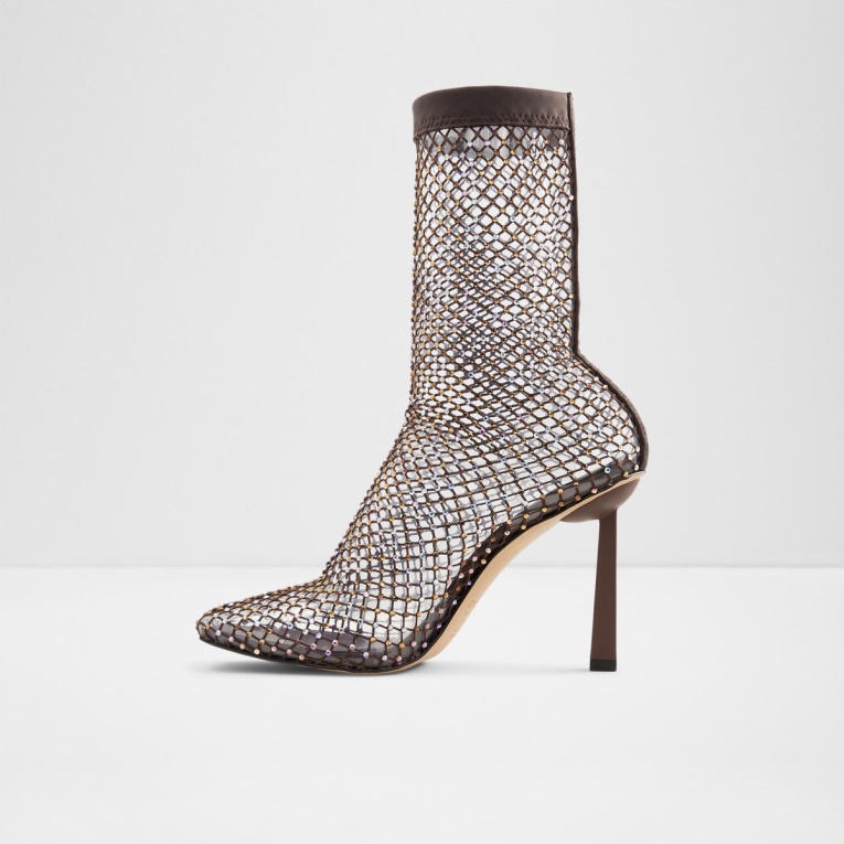 Marrón Oscuro Botín Tissuri Moda Aldo