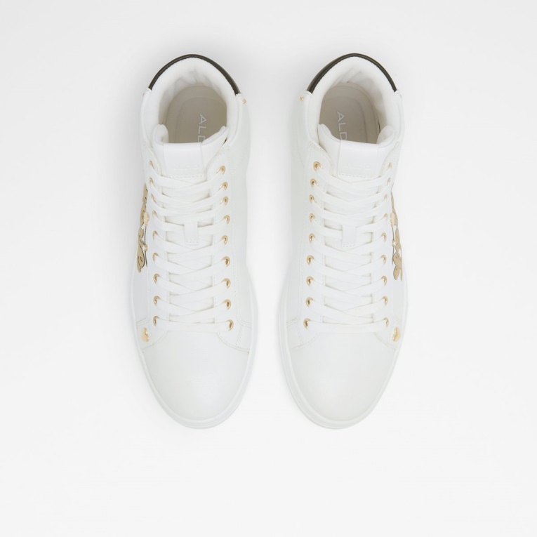 Aldo Toplove High Top Zapatilla De Deporte Blanco Moda