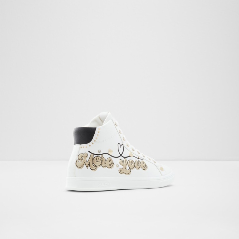 Blanco Aldo Moda Toplove Zapatillas Altas