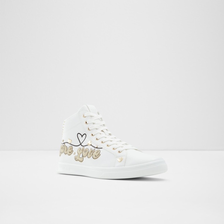 Blanco Aldo Moda Toplove Zapatillas Altas