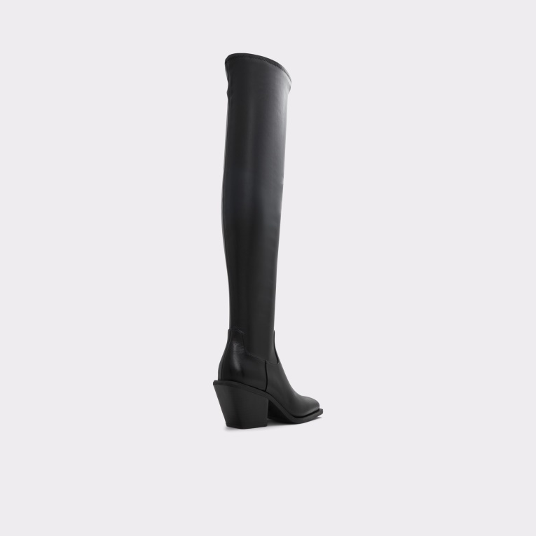 Bota Vaquera Por Encima De La Rodilla Toro Nueva Llegada De Aldo Fashion Negro