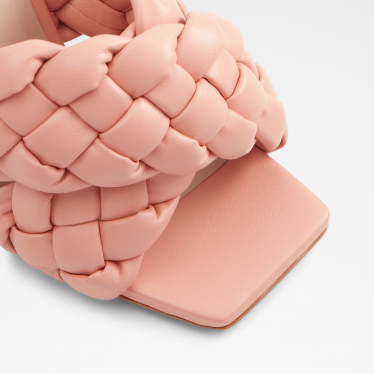 Sandalia De Tacón Alto Tressu Naranja Claro De Moda De Aldo Tacón De Aguja