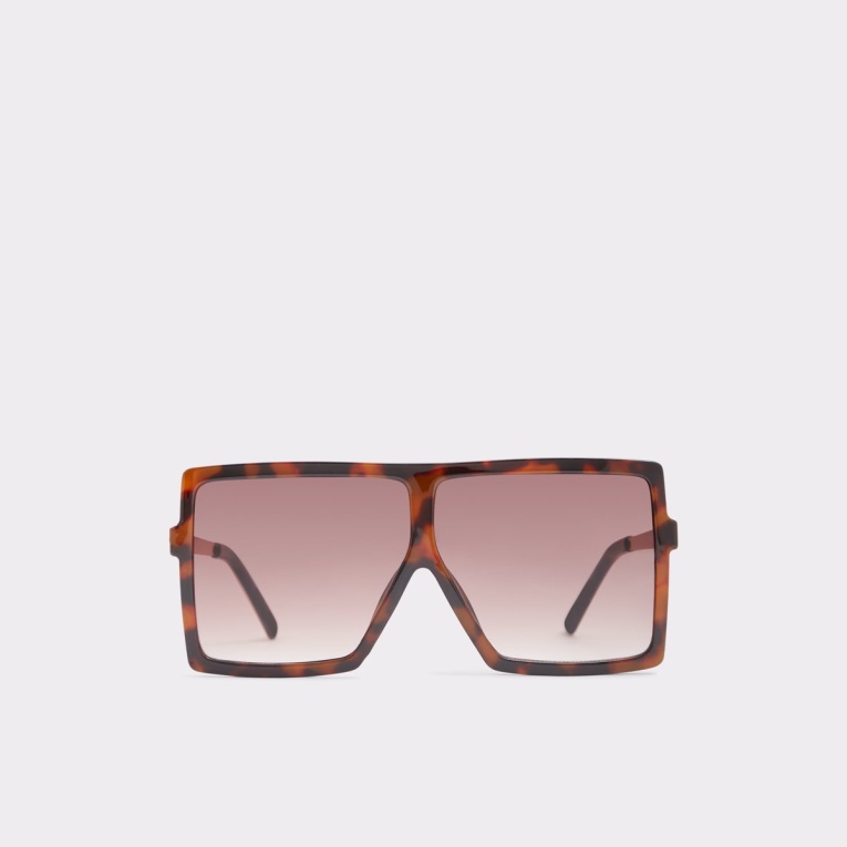 Gafas De Sol Cuadradas Aldo Truwin Marrones De Moda