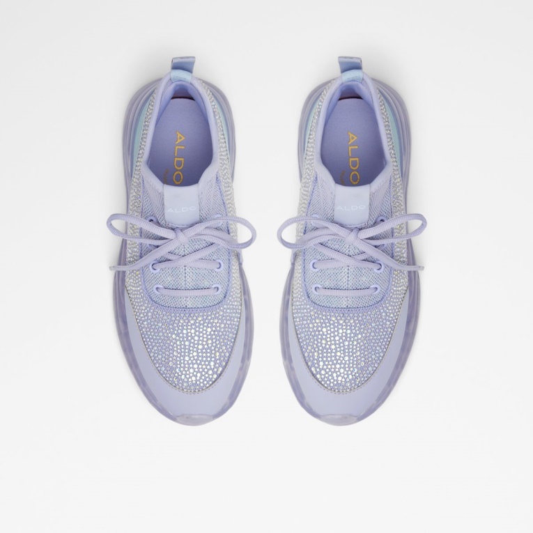 Púrpura Twilight Cuña Zapatillas Jogger Suela Moda Aldo