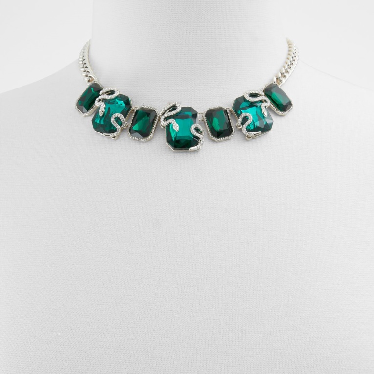 Collar Ulelle De Moda Verde Oscuro De Aldo