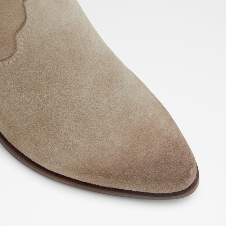 Bota Vaquera Uleran Moda Aldo Marrón Claro