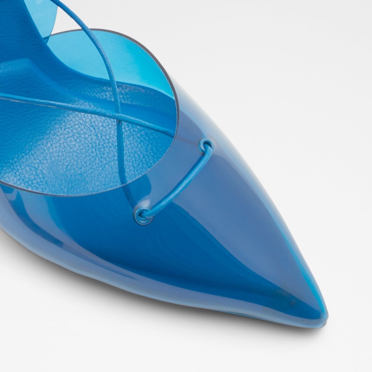 Zapato De Tacón Con Tiras Uniatha Azul De Aldo Fashion