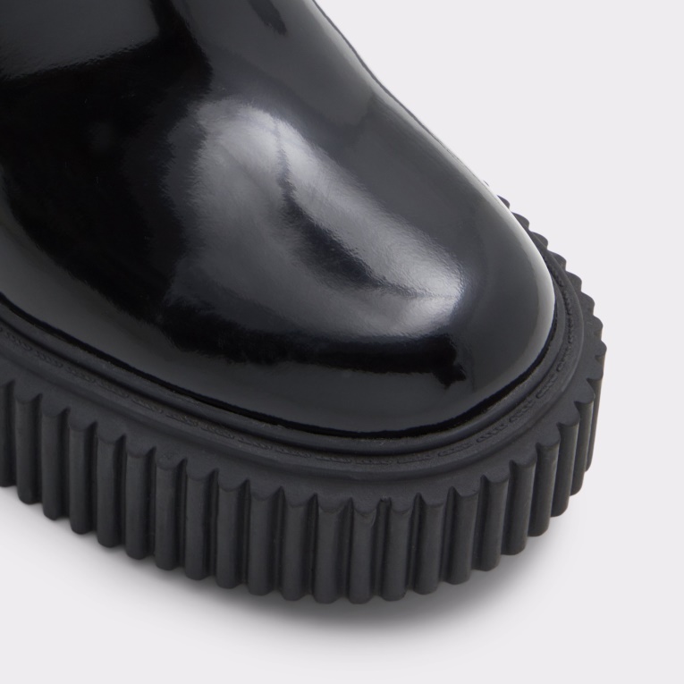 Negro Recién Llegado Actualización Chelsea Bota Lug Suela Moda Aldo