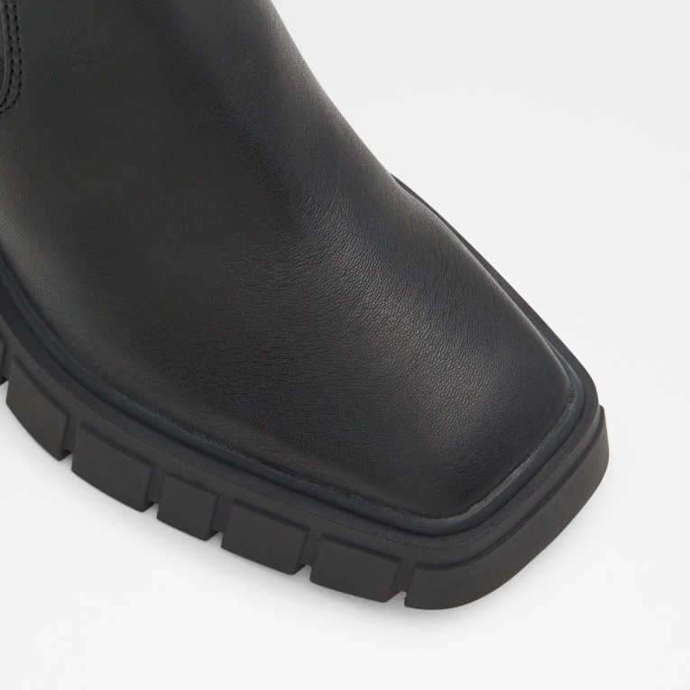 Aldo Upstage Calcetín Bota Suela De Orejeta Negro Moda