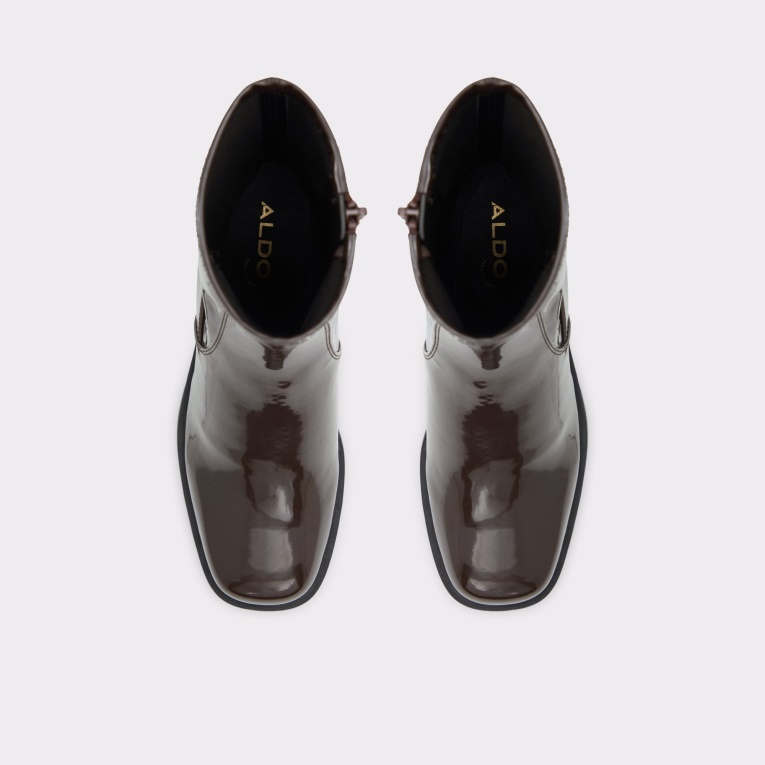 Botín Aldo Upstep De Moda Marrón Oscuro