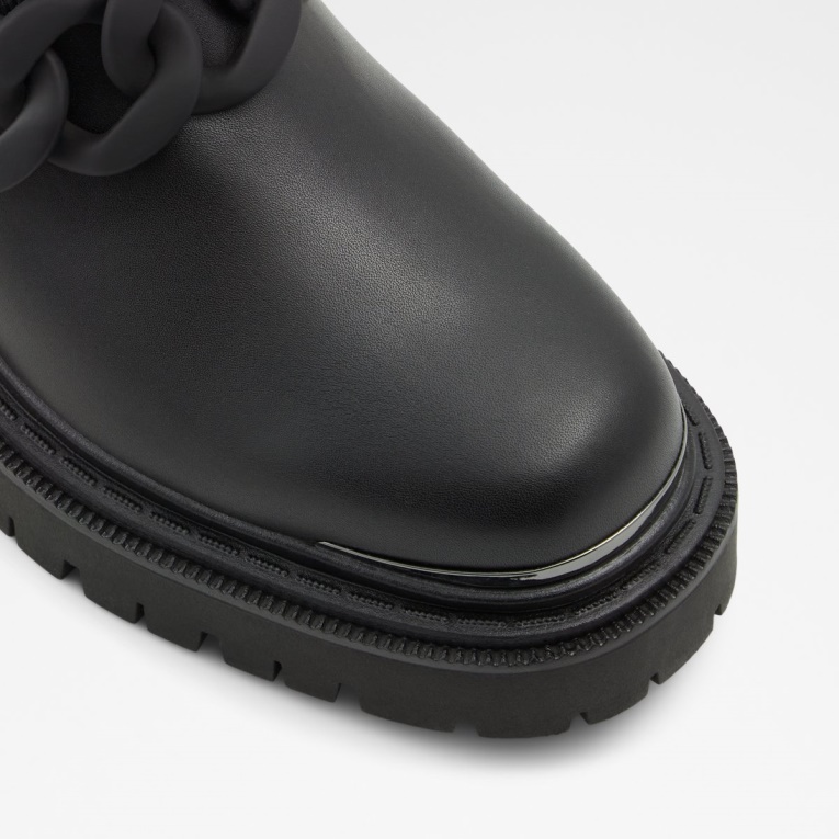 Valedar Botín Suela Dentada Aldo Moda Negro