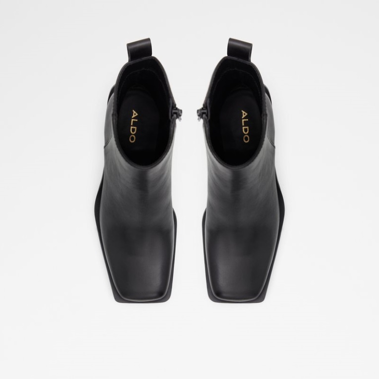 Vaquera Aldo Moda Cuero Negro