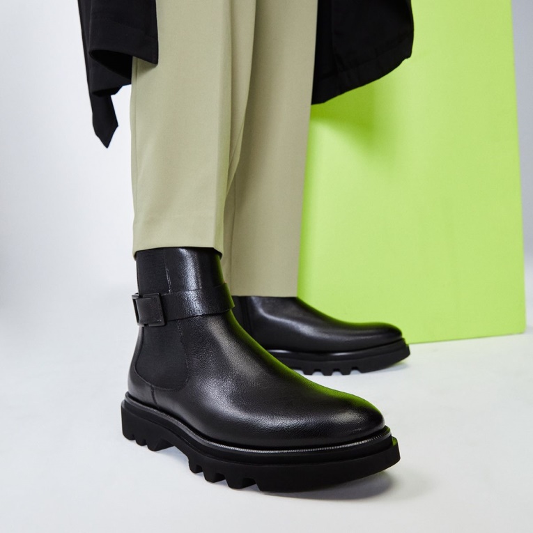 Nueva Llegada Verdi Botín Lug Suela Moda Aldo Negro