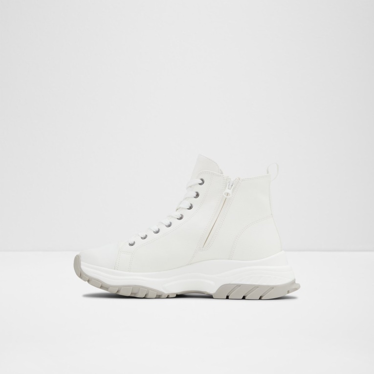 Blanco Vertex High Top Zapatillas Jogger Suela Moda Aldo