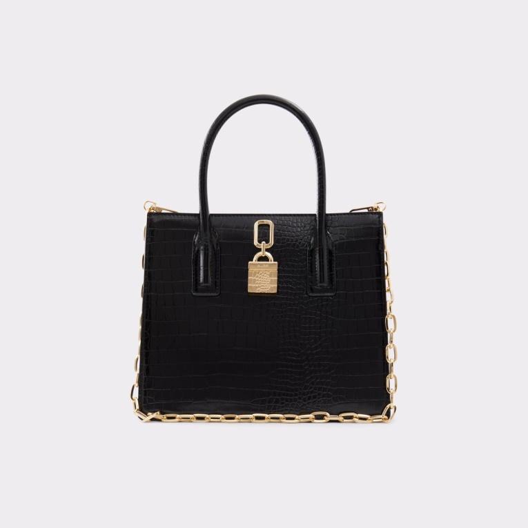 Viewan Satchel Bolso Tote Aldo Moda Negro