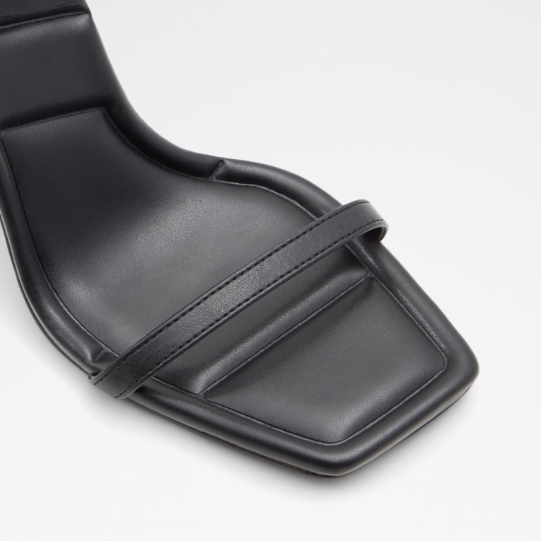 Nueva Llegada Vivanti Sandalia De Tacón Con Correa En El Tobillo Moda Aldo Negro