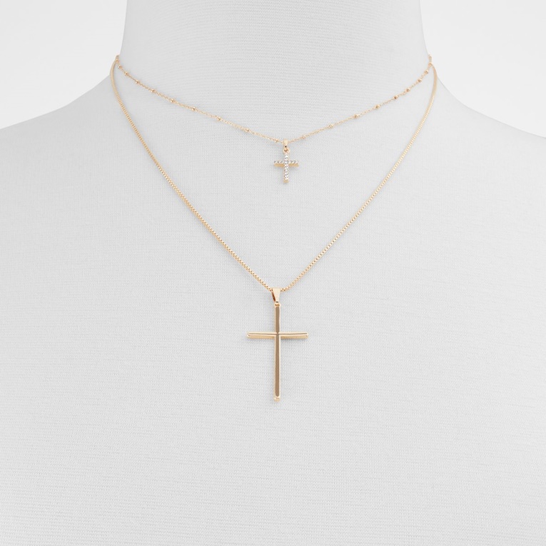 Collar Multi Vrigar Dorado Claro Aldo Fashion