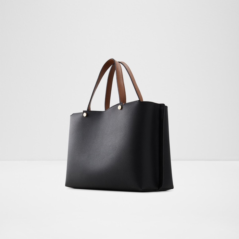 Bolso Tote Wawiellx De Aldo Black Fashion Agotado