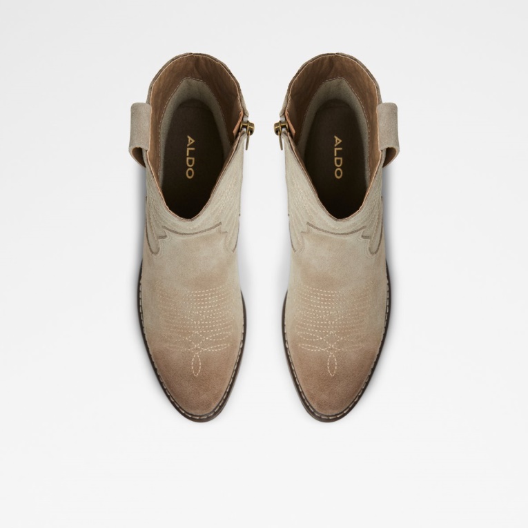 Bota Vaquera Wayjar Moda Aldo Marrón Claro