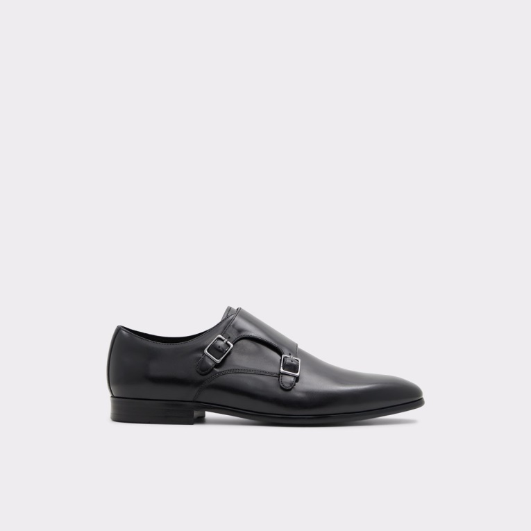Wilde Mocasín Con Correa De Monje Moda Aldo Negro