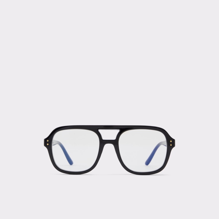 Gafas De Sol Estilo Aviador Wirer De Aldo En Negro Y Oro Multicolor