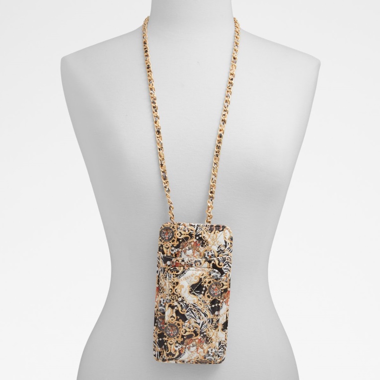 Porta Celular Moda Aldo Yaegan Negro-blanco