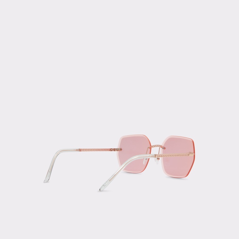 Moda Oro Rosa Yeranna Gafas De Sol Rectangulares Aldo