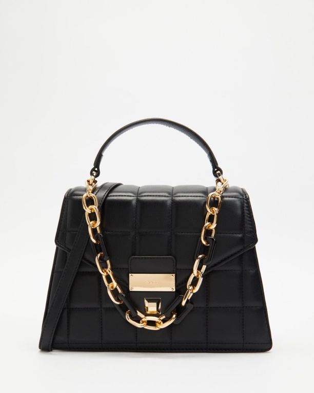 Moda Aldo Kamelia Top Bolso Con Asa Negra