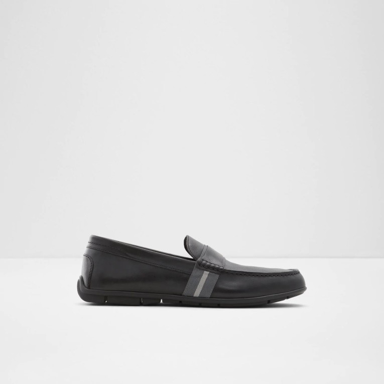 Aldo Damianflex Mocasines Slip On Negro Moda