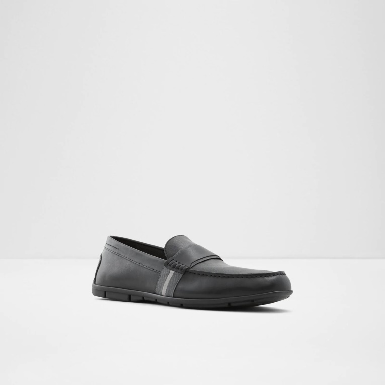 Aldo Damianflex Mocasines Slip On Negro Moda