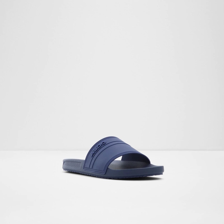 Aldo Dinmore Sandalias Planas Azul Moda