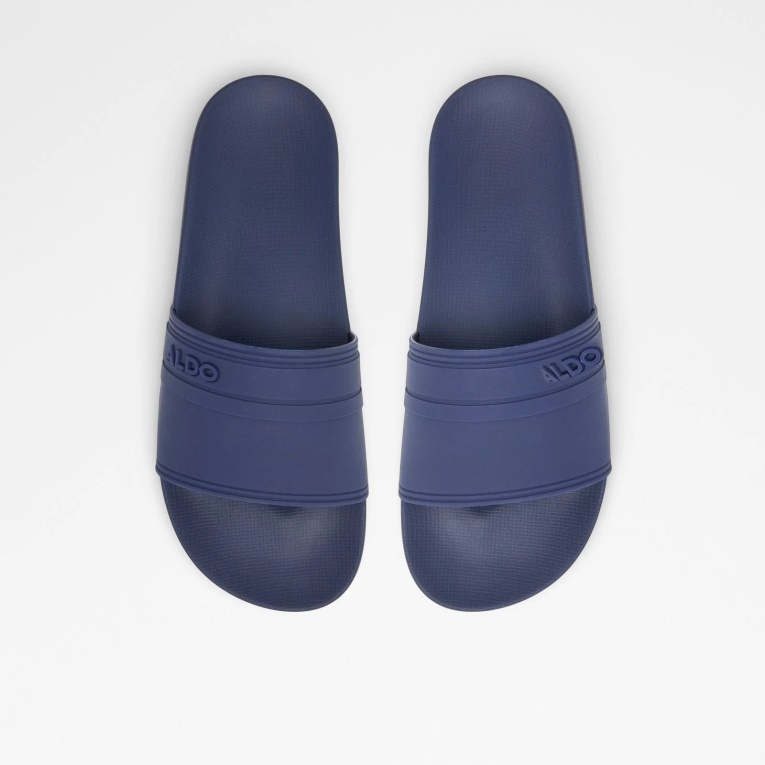 Aldo Dinmore Sandalias Planas Azul Moda